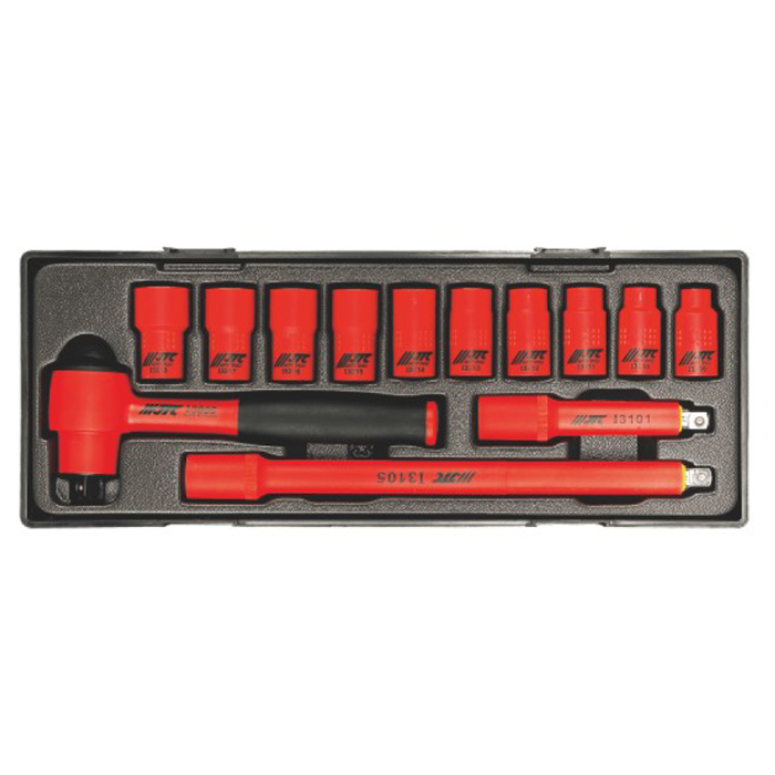  3/8" 13PCS Insulated Socket Set JTC-K9131