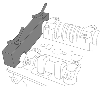 JTC-4244 JAGUAR / LAND ROVER TIMING TOOL SET (V8 5.0) 2