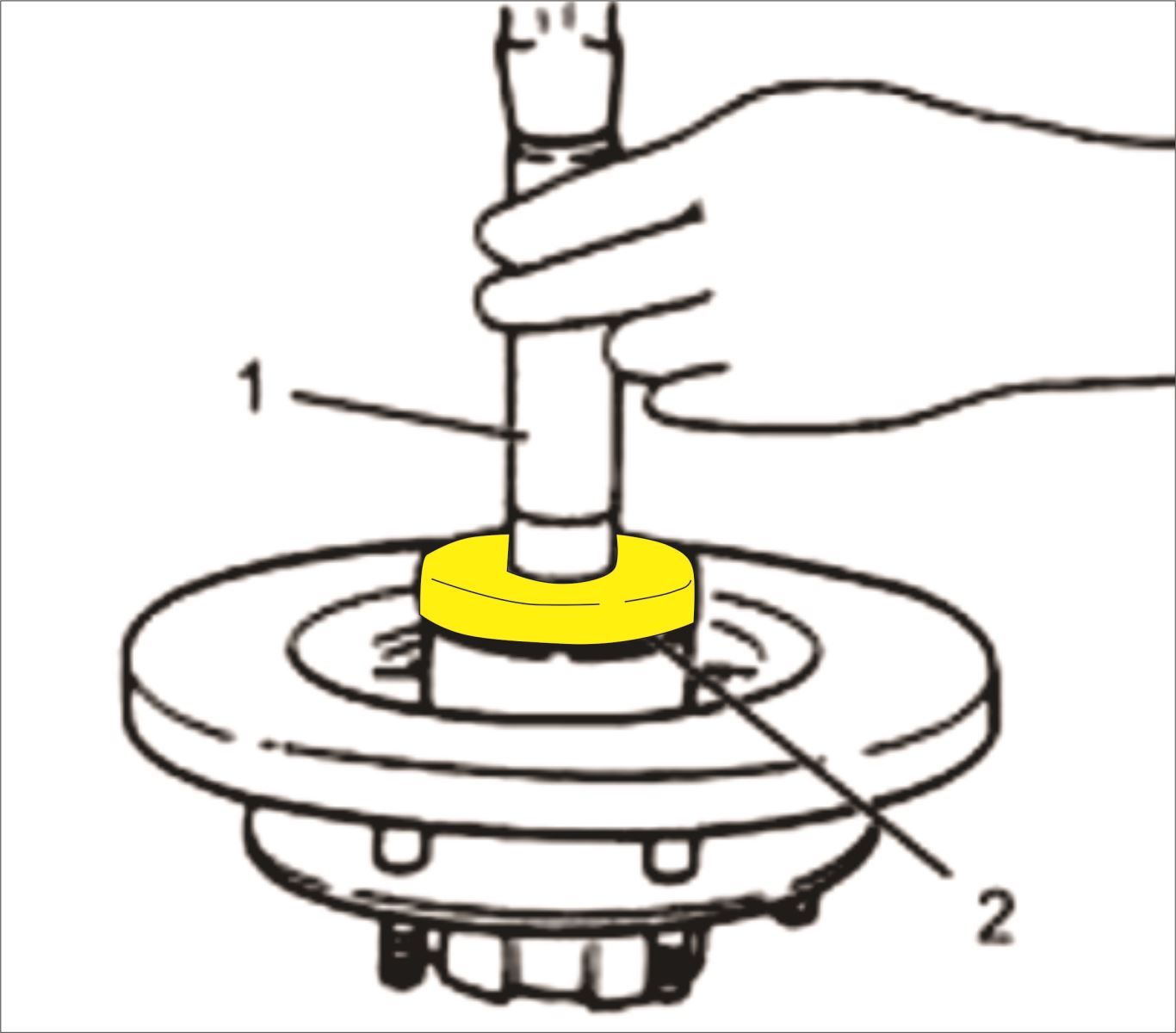 JTC-5172 ISUZU FRONT AXLE OIL-SEAL INSTALLER 2