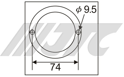 Khẩu tháo bánh sau cho ISUZU JTC-7778